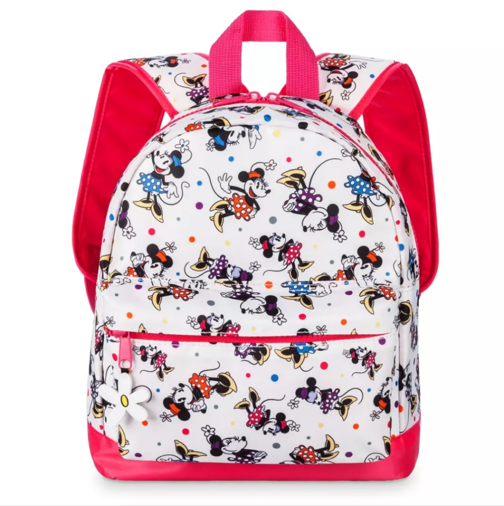 Disney Parks Fantastic 5 Minnie Mouse Mini Backpack For Kids 